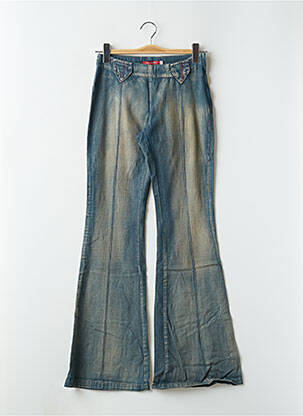 Jeans bootcut tissage denim bleu TEDDY SMITH femme