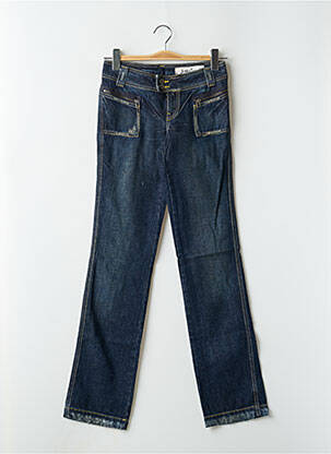 Jeans coupe slim poches bleu TEDDY SMITH femme