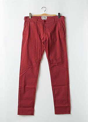 Pantalon chino poches rouge JAPAN RAGS homme