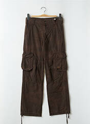 Pantalon cargo marron TEDDY SMITH pour femme seconde vue