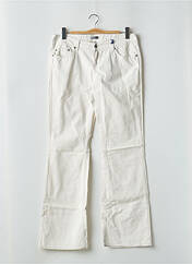 Pantalon droit blanc TEDDY SMITH pour femme seconde vue