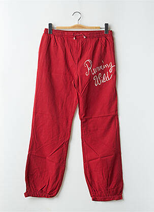 Pantalon droit rouge TEDDY SMITH pour femme