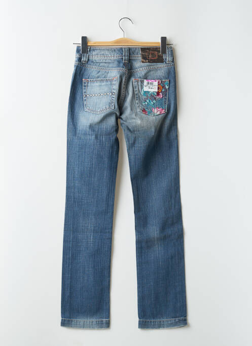 Jeans coupe slim bleu TEDDY SMITH femme