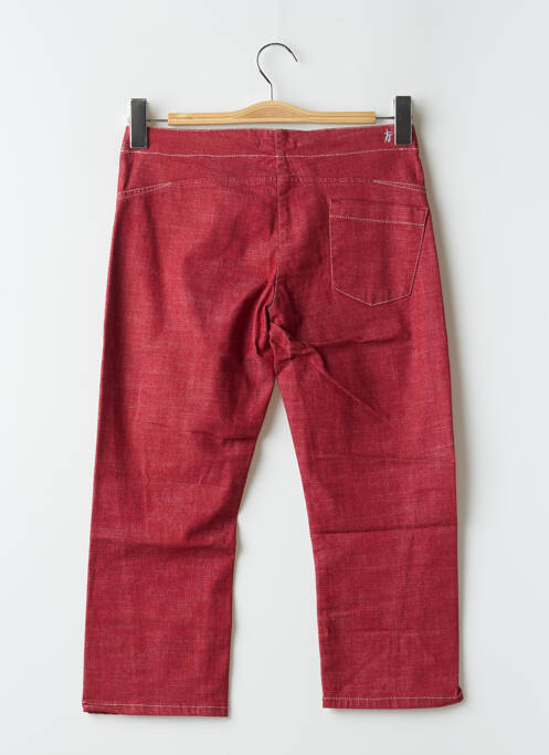 Pantacourt rouge TEDDY SMITH pour femme