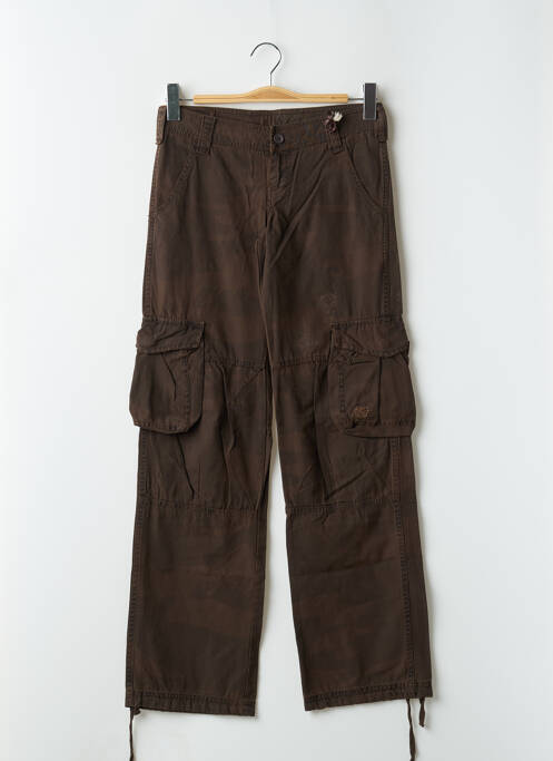 Pantalon cargo marron TEDDY SMITH pour femme