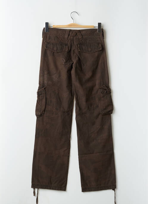 Pantalon cargo marron TEDDY SMITH pour femme