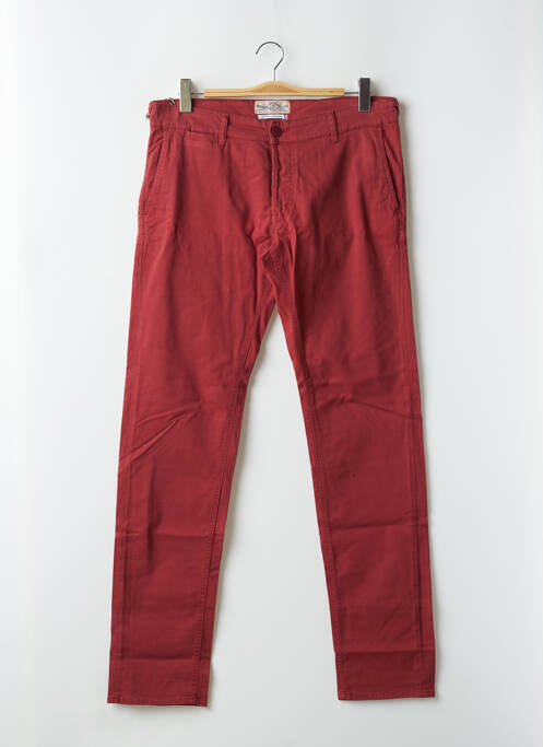 Pantalon chino rouge JAPAN RAGS pour homme