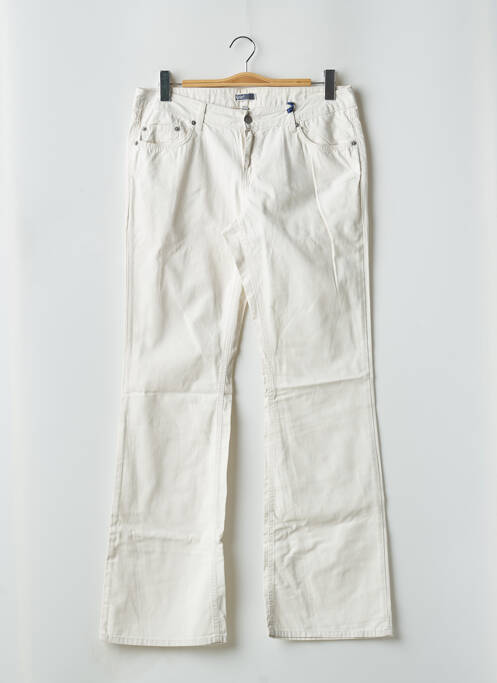 Pantalon droit blanc TEDDY SMITH pour femme