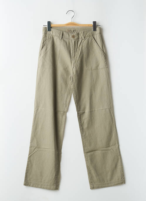 Pantalon droit vert TEDDY SMITH pour garçon