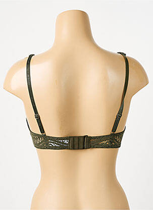 Soutien-gorge légère et transparente haut soutien-gorge emboitant vert MORGAN femme