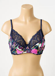 Soutien-gorge légère et transparente haut soutien-gorge emboitant rose MORGAN femme