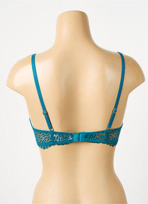 Soutien-gorge légère et transparente haut soutien-gorge moulé bleu MORGAN femme