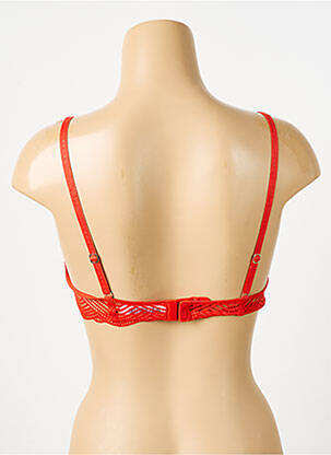 Soutien-gorge sans armature haut soutien-gorge moulé orange MORGAN femme