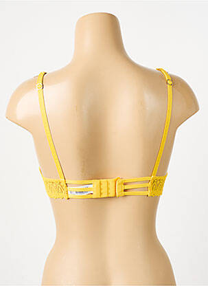 Soutien-gorge haut soutien-gorge push-up haut soutien-gorge push-up jaune MORGAN femme
