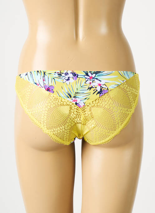 Culotte jaune MORGAN pour femme