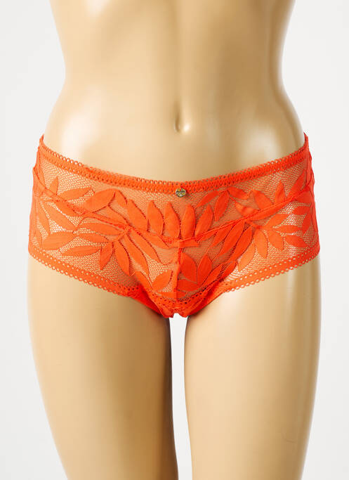 Shorty orange MORGAN pour femme