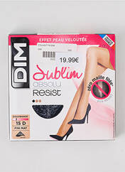 Collants noir DIM pour femme seconde vue