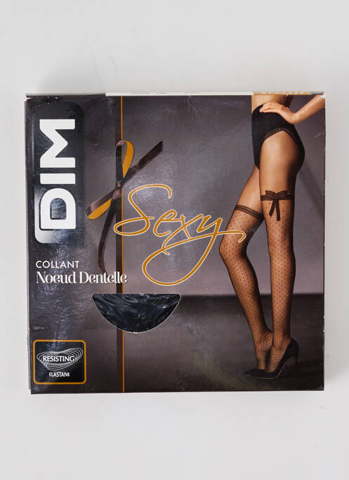 Collants noir DIM pour femme