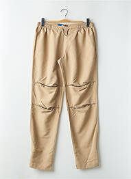 Pantalon droit tissage popeline taille normale beige BE YOU K femme