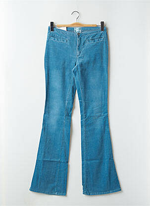 Pantalon flare stretch taille normale bleu CIMARRON femme