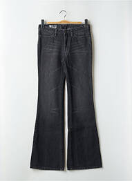 Jean coupe flare stretch taille normale noir 55 DSL femme