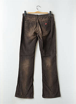 Pantalon flare stretch taille basse marron MISS SIXTY femme