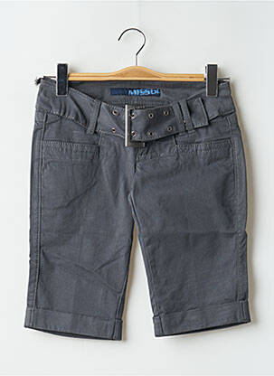 Bermuda taille basse taille basse gris MISS SIXTY femme