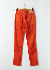 Pantalon slim orange CIMARRON pour femme seconde vue