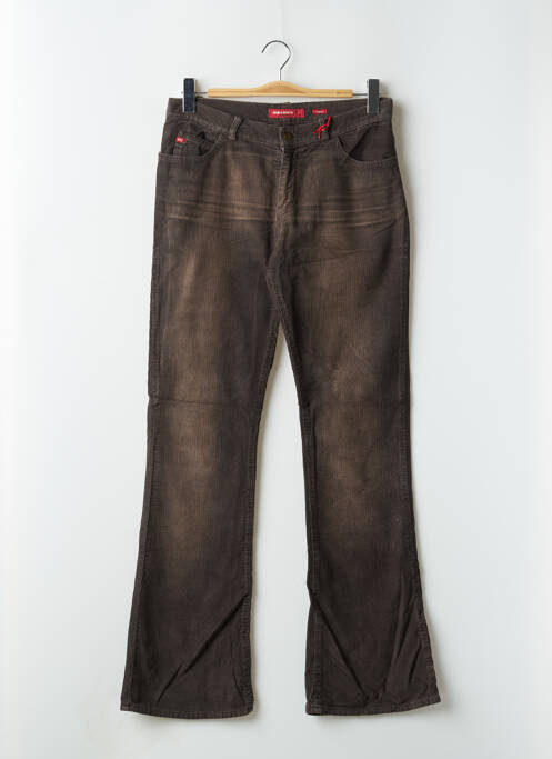 Pantalon flare stretch taille basse marron MISS SIXTY femme