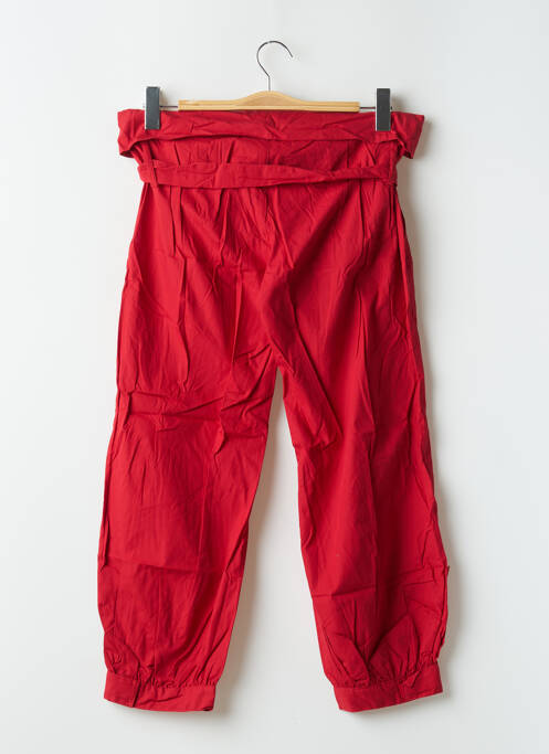 Pantalon 7/8 rouge BE YOU K pour femme