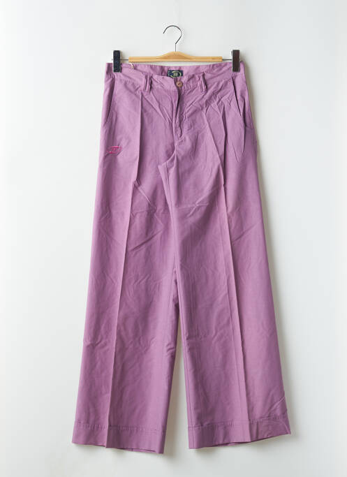 Pantalon large violet BE YOU K pour femme