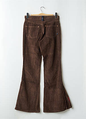 Jean coupe flare stretch taille normale marron FREEMAN T.PORTER femme