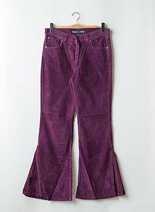 Jean coupe flare taille normale taille normale violet FREEMAN T.PORTER femme