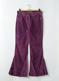 Jean coupe flare taille normale taille normale violet FREEMAN T.PORTER femme