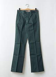 Pantalon chino tissage popeline taille normale vert FREEMAN T.PORTER femme