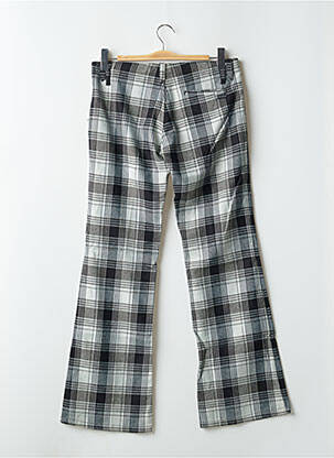 Pantalon chino tissage popeline taille normale noir FREEMAN T.PORTER femme