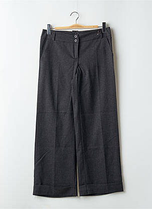Pantalon chino fermeture zippée sous rabat boutonné taille normale gris PAKO LITTO femme
