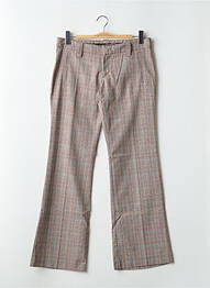 Pantalon chino tissage popeline taille normale gris FREEMAN T.PORTER femme