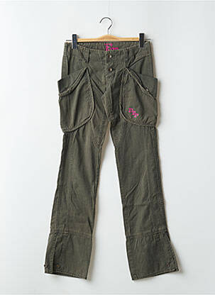 Jeans coupe droite taille normale taille normale vert FREEMAN T.PORTER femme