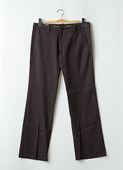 Pantalon chino marron FREEMAN T.PORTER pour femme seconde vue