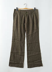 Pantalon chino vert FREEMAN T.PORTER pour femme seconde vue