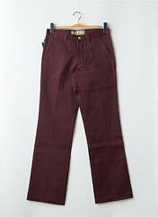 Pantalon chino violet FREEMAN T.PORTER pour femme seconde vue