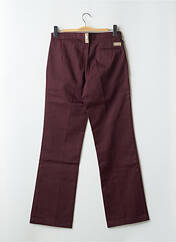 Pantalon chino violet FREEMAN T.PORTER pour femme seconde vue