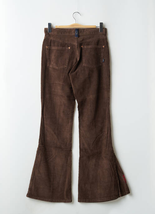 Jean coupe flare marron FREEMAN T.PORTER pour femme