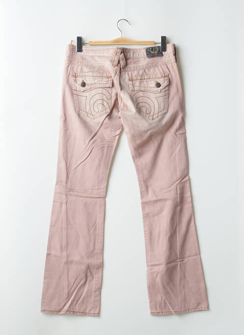 Jeans coupe droite rose FREEMAN T.PORTER pour femme