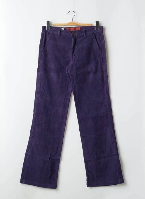 Jeans coupe droite violet FREEMAN T.PORTER pour femme