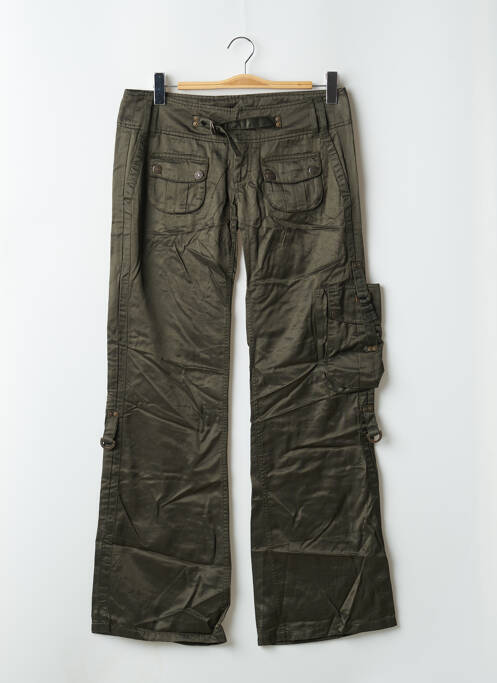 Pantalon cargo vert FREEMAN T.PORTER pour femme