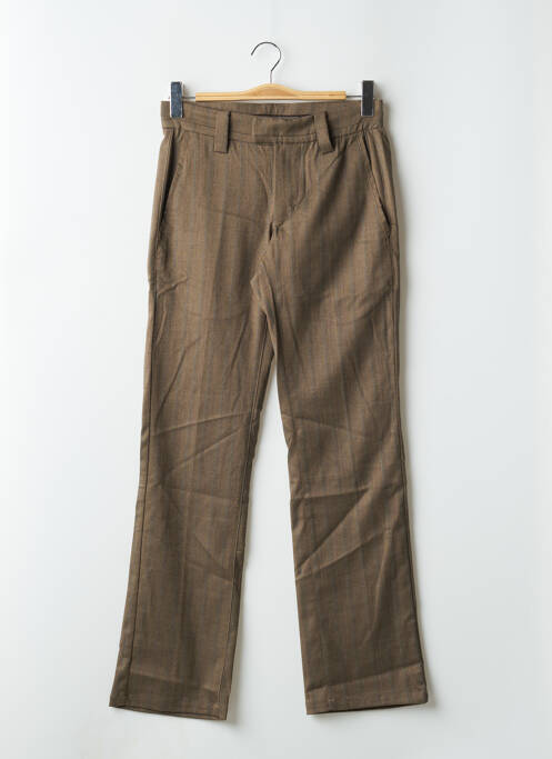 Pantalon chino marron FREEMAN T.PORTER pour femme