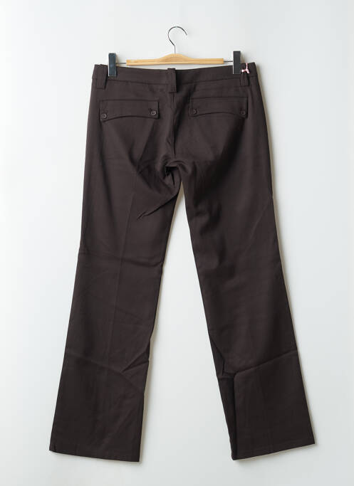 Pantalon chino marron FREEMAN T.PORTER pour femme