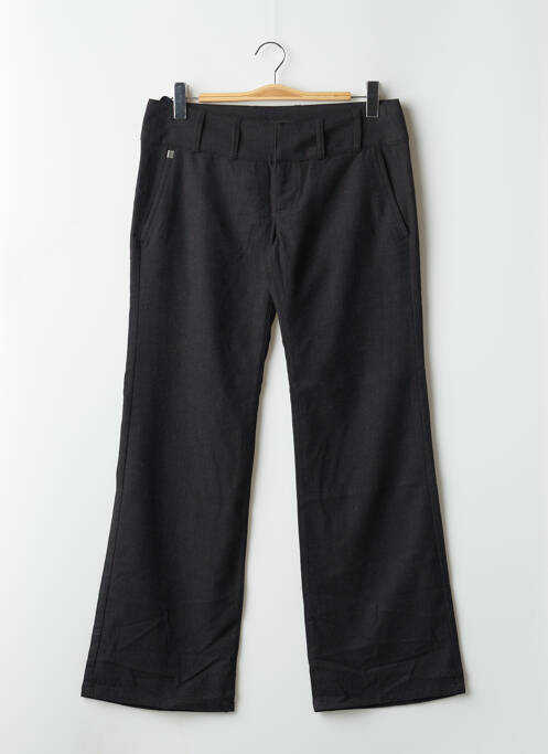 Pantalon chino noir FREEMAN T.PORTER pour femme